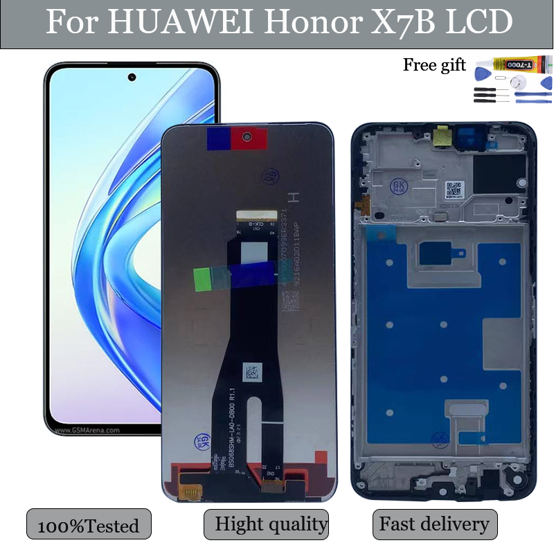 Dành Cho Huawei Honor X7B Màn Hình Hiển Thị LCD Bộ Số Hóa Bảng Điều Khiển Cảm Ứng Cho Honor X7B CLK-