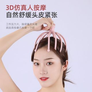  Máy mát xa da đầu cầm tay có thể bảo vệ được 12 ngón Đầu gãi đầu cho đầu Thư giãn cơ thể Máy mát xa đầu tóc Thư giãn sâu Đầu giảm căng thẳng Mệt mỏi