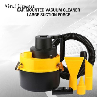 Vital Elegance Máy hút bụi ô tô công suất cao đa chức năng Máy hút bụi ô tô ướt và khô Máy hút bụi cầm tay động cơ lớn
