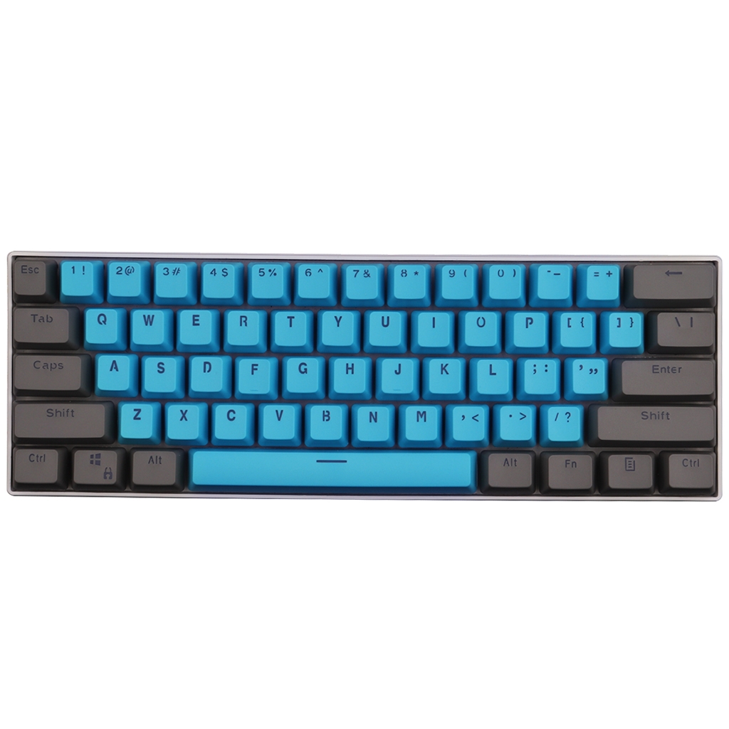 RK 61 Keycaps Chất liệu PBT Cấu hình OEM Keycaps cơ khí hai màu có đèn nền (Chỉ bán Keycaps)