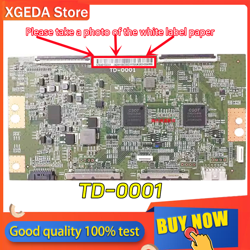 Bảng logic TV LCD TD-0001 ST6451D03-5 ST6451D03-8 ST5461D11-3 ST5461D11-2 Bảng T-con kiểm tra tốt