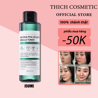 Nước hoa hồng some by mi aha-bha-pha 30 days miracle toner 150ml