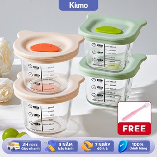  【TẶNG Muỗng đồ ăn dặm cho bé Hộp Trữ Thức Ăn Dặm Cho Bé Bộ 3 bát chén ăn dặm cho bé 