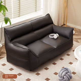 Ghế Lười Tatami Bằng Da Phong Cách Bắc Âu Sofa Phòng Khách Trang Trí Ghế Sofa Mini Sofa Đôi Thích Hợp Cho Phòng Ngủ Phòng Khách Ban Công sofa 1m2,sofa tối giản  ghế ngồi bệt  ghế thư giãn  ghế sofa giường  ghế da sofa đen  ghế togo ghế đọc sách