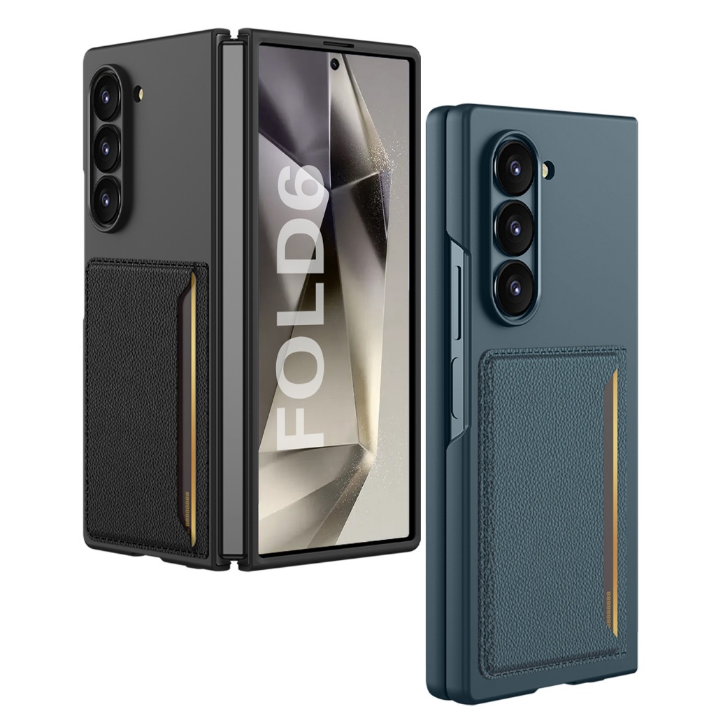 Ốp Lưng Cho Samsung Galaxy Z FOLD 7 FOLD7 Ốp lưng Siêu Mỏng Bảo Vệ Toàn Diện Có Túi Đựng Thẻ