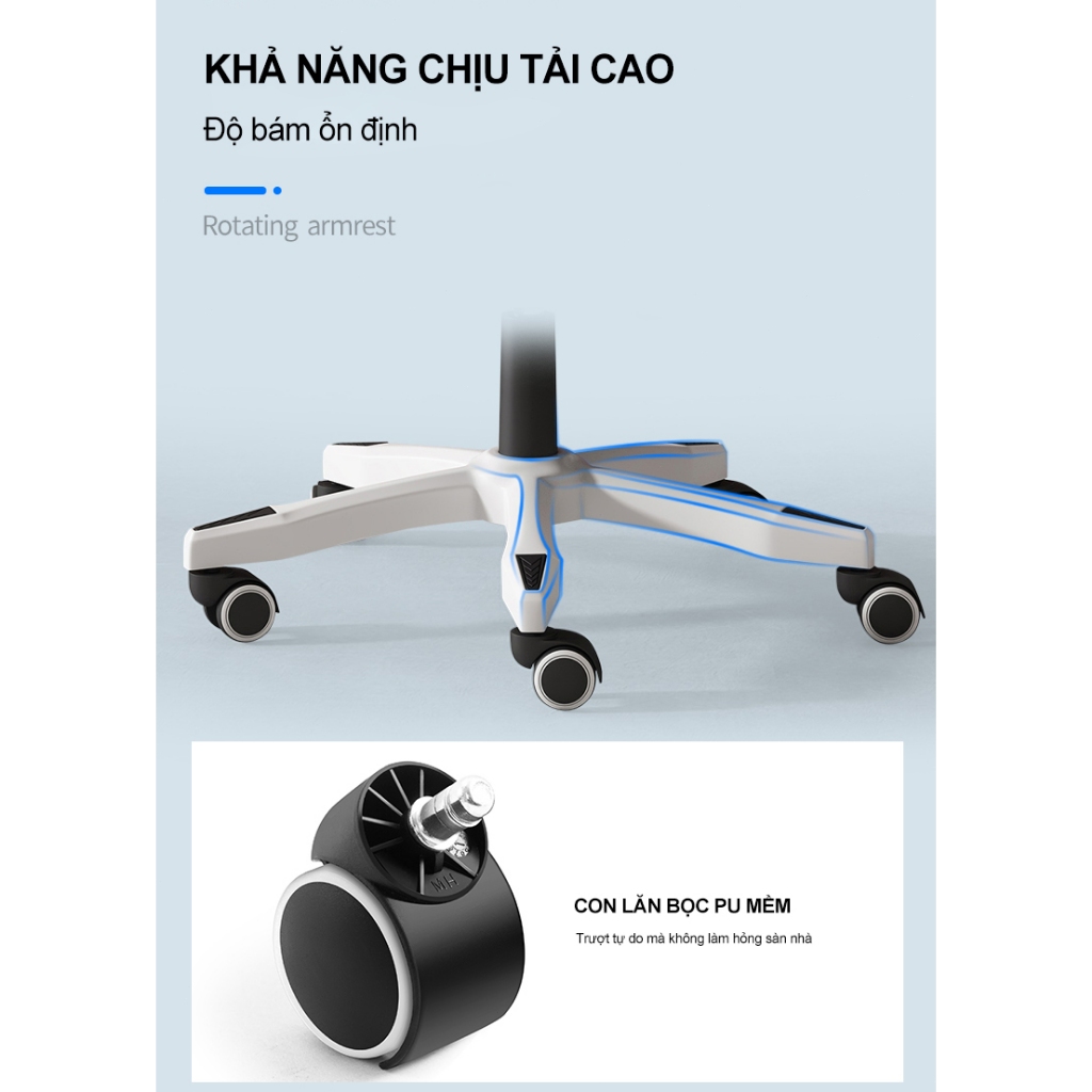 BRTHORY ghế văn phòng ghế ngồi làm việc ghế ngồi học ghế xoay ghế công thái học ghế xoay 360 độ hiện đại có bàn đạp chân | BigBuy360 - bigbuy360.vn