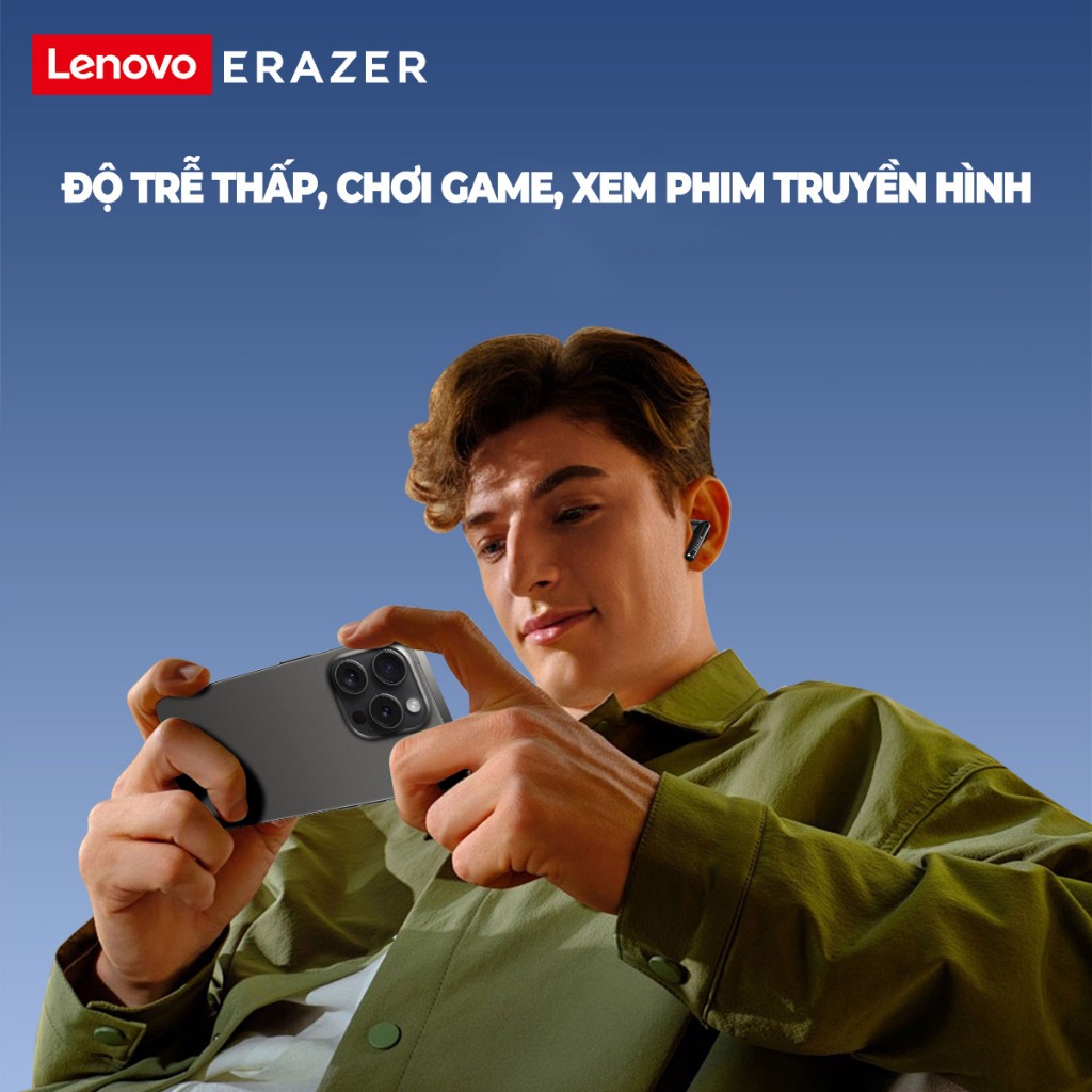 Lenovo ERAZER XT92 Tai nghe bluetooth Tai nghe không dây Bluetooth 5.4 HD Stereo Giảm tiếng ồn thông minh Cảm ứng chống nước có Mic | BigBuy360 - bigbuy360.vn