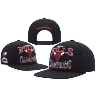 Sd4321 chicago bulls nba có thể điều chỉnh thêu cotton lưới snapback mũ