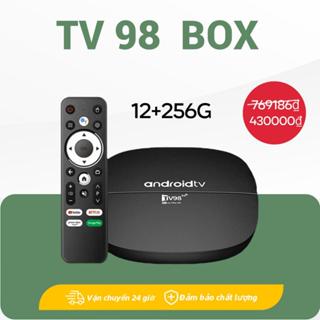 Android TV Box TV98 4K Bản Crack Tiếng Việt Wifi 5G, Bluetooth 4.0 Điều khiển từ xa bằng giọng nói