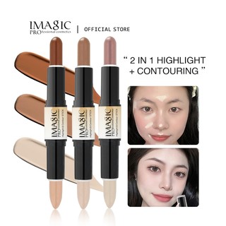 Thỏi kem tạo khối bắt sáng hai đầu IMAGIC FA-108 38g