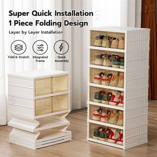 Tủ đựng giày có thể gập lại