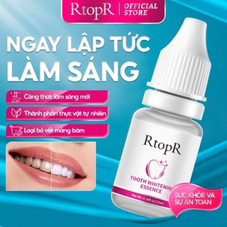 Tinh chất làm trắng răng RTOPR làm sạch loại bỏ mảng bám và vết bẩn giúp răng chắc khỏe trắng sáng tự nhiên 10ml