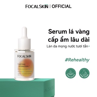 FOCALSKIN Serum  Lá Vàng Cấp Ẩm Lâu Dài Suốt 8H Hạn Chế Hình Thành Nếp Nhắn Chống Lão Hóa Da 15ml/30ml