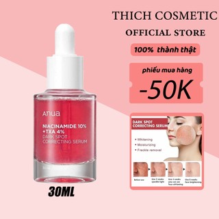 Tinh chất Anua dark Spot Correcting Niacinamide 10% + TXA 4% Dark Spot Correction Serum 30ml