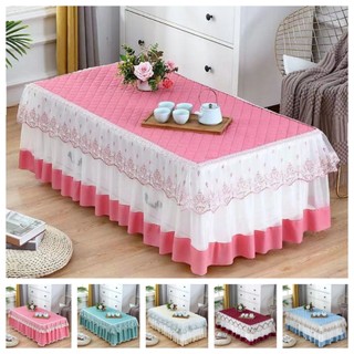 Vỏ Bàn Cà Phê Bao Gồm Tất Cả Khăn Trải Bàn Dày Trang Điểm Hình Chữ Nhật Phòng Khách Hộ Gia Đình Chống Bụi Sup