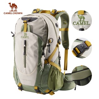CAMEL CROWN Ba Lô Leo Núi Cỡ Lớn 40L Chống Thấm Nước Tiện Dụng Cho Nam Và Nữ