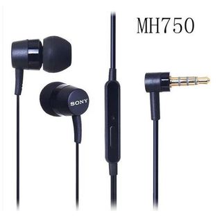 Tai nghe âm thanh nổi SONY MH750 Tai nghe có dây 3,5 mm Tai nghe thể thao Tai nghe HIFI