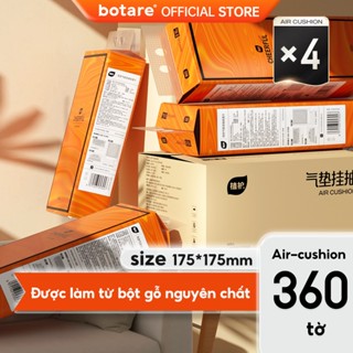 【Sản phẩm chính hãng duy nhất từ ​​shopee 4gói Botare Cheerful Hộp 1280 Khăn Giấy 4 Lớp 175 * 175mm