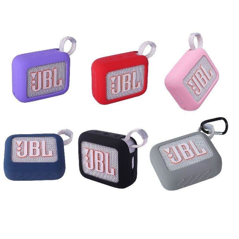 Vỏ silicon di động Vỏ chống sốc Vỏ bảo vệ chống bụi Vỏ chống rơi cho loa JBL GO 4