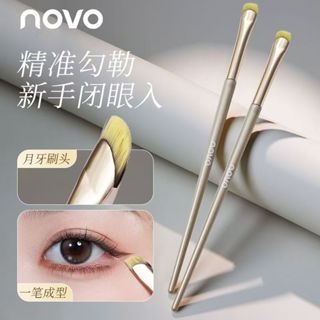 Bàn chải kẻ mắt mỏng 0,1mm NOVO Dụng cụ trang điểm Mềm mịn Dễ dàng sử dụng Lông mày Nằm tằm Cọ phấn mắt 6301