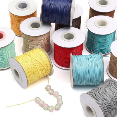 Beadia mùa hè 10 Mét [0.5 Mm] Vòng Cổ Dây Tròn Hàn Quốc Dây Dây Chủ Đề Cho DIY Vòng Tay Vòng Cổ Móc Khóa Trang Sức Làm Phụ Kiện（Không co giãn）