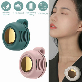  Quạt điện không cánh mini cầm tay im lặng có thể điều chỉnh quạt eo treo 3 tốc độ quạt cơ thể xoay phù hợp cho ngoài trời 