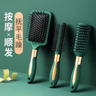 Bàn Chải Tóc Đầu Lược Massage Da Đầu Túi Khí Bàn Chải Tóc Nylon Nữ Ướt Xoăn Detangle Bàn Chải Tóc Cho Salon Tạo Kiểu Tóc Đệm Không Khí Bàn Chải Chống Dính Xoăn Lược Làm Tóc