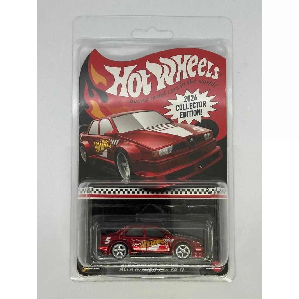 Hot Wheels Collector Edition Alfa Romeo 155 2024 Diecast Quy Mô Mô Xe Ô Tô