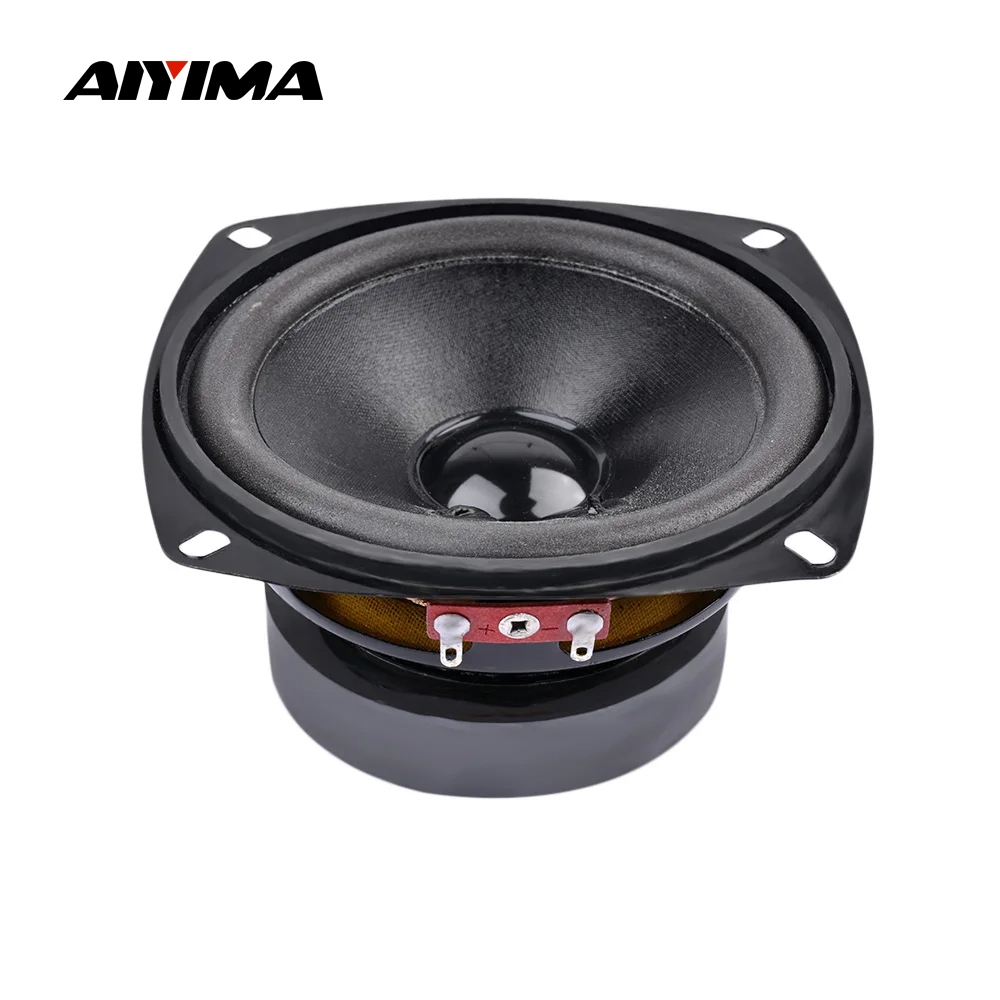 Aiyima 1Pc 4 Inch 8 Ohm 50W Di Động Toàn Phạm Vi Loa Âm Thanh Máy Tính Loa Trầm DIY Cho Rạp Hát Tại 