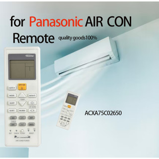 Remote điều khiển điều hòa máy lạnh panasonic 2chiều chính hãng100% acxa75c02650