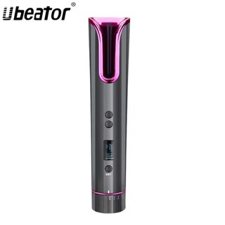  Máy uốn tóc tự động không dây cầm tay Ubeator Sạc USB LCD không dây nhiệt độ không đổi 