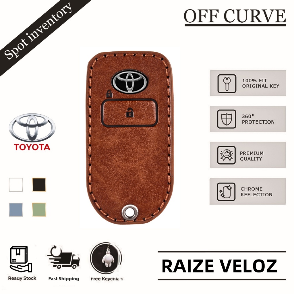bọc chìa khoá Toyota Raize 2022 / Veloz 2022 / AVANZA 2022 / Yaris Cross 2024-2025