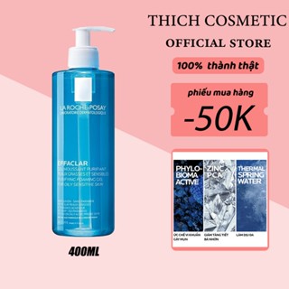 Gel Rửa Mặt làm sạch da dầu La Roche-Posay Effaclar Foaming 400ml cho da dầu nhạy cảm