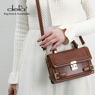 Dela Túi xách đeo chéo đa năng và vai mới thời trang Dela Retro dành cho nữ