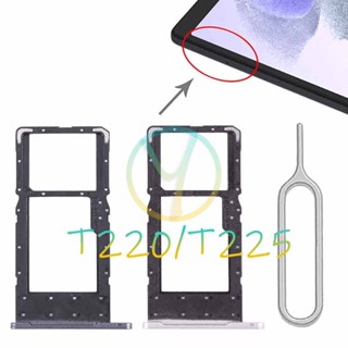 Khay Thẻ SIM Cho Samsung Galaxy Tab A7 Lite T220 T225 Đầu Nối Thẻ SIM Ổ Cắm Khay Đựng Hộp Đựng Bộ Chuyển Đổi Có Pin