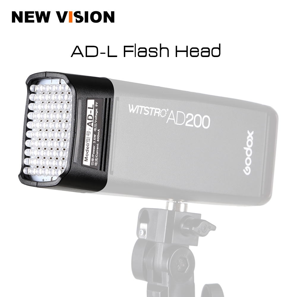 Đầu đèn LED Godox AD-L chuyên dụng cho phụ kiện đèn Flash bỏ túi ngoài trời di động AD200 60 chiếc đ