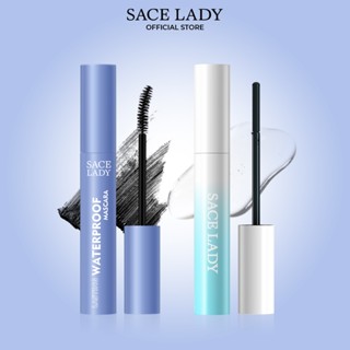 Mascara SACE LADY Chống Thấm Nước Lâu Dài Uốn Lông Mi + Tẩy Mascara Trang Điểm Mắt