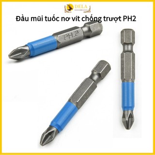 🔥Máy khoan điện từ tính Đầu mũi tuốc nơ vít chống trượt PH2 Dụng cụ cầm tay chéo