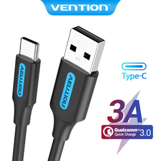 Dây Cáp Type C Nhanh Vention Cổng USB C Hỗ Trợ Sạc  3A Cho Điện Thoại Thông Minh Huawei Samsung Redmi