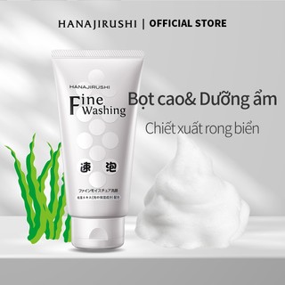 Bọt giàu sữa rửa mặt 120g HANAJIRUSHI sạch, nhẹ nhàng Làm sạch mình