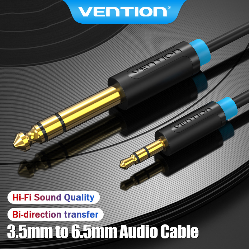 Cáp 6.35mm Âm Thanh Vention 1 / 4" Sang 3.5mm 1 / 8" Cho Ipod Laptop