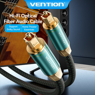 Cáp sạc quang âm thanh kỹ thuật số VENTION cho blu-ray cd dvd toslink digital sPDif fiber optic