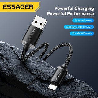 Cáp dữ liệu sạc nhanh USB-A sang Micro ESSAGER 2A