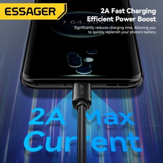 Cáp dữ liệu sạc nhanh USB-A sang Micro ESSAGER 2A