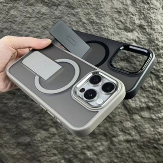 Giá đỡ sang trọng ốp lưng iphone 16 15 14 13 12 11 pro max 15 plus matte từ ốp lưng cứng chống sốc