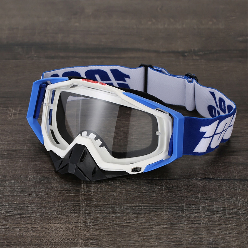 100% 336 Kính Motocross UV400 Kính Xe Máy MTB Mũ Bảo Hiểm Kính Nam Nữ Moto Off-road Thể Thao Sắc Thá