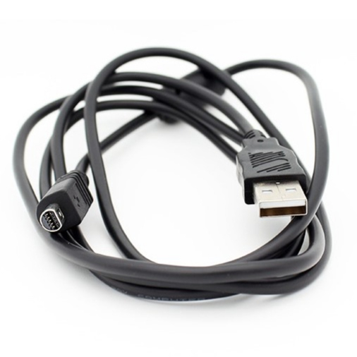 1 Cái 10Pin Nửa Miệng Tròn USB Cáp Truyền Dữ Liệu Dây Dẫn Cho sony Cáp USB DCR-HC26 / DCR-HC28 / DCR