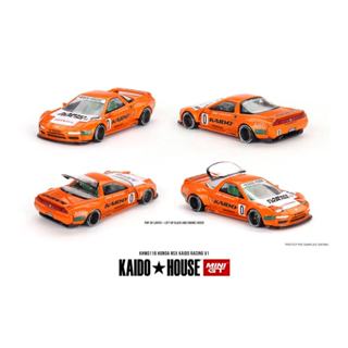 Kaido House + Xe mô hình MINIGT Honda NSX Kaido Racing V1 Hợp kim đúc xe-Orange