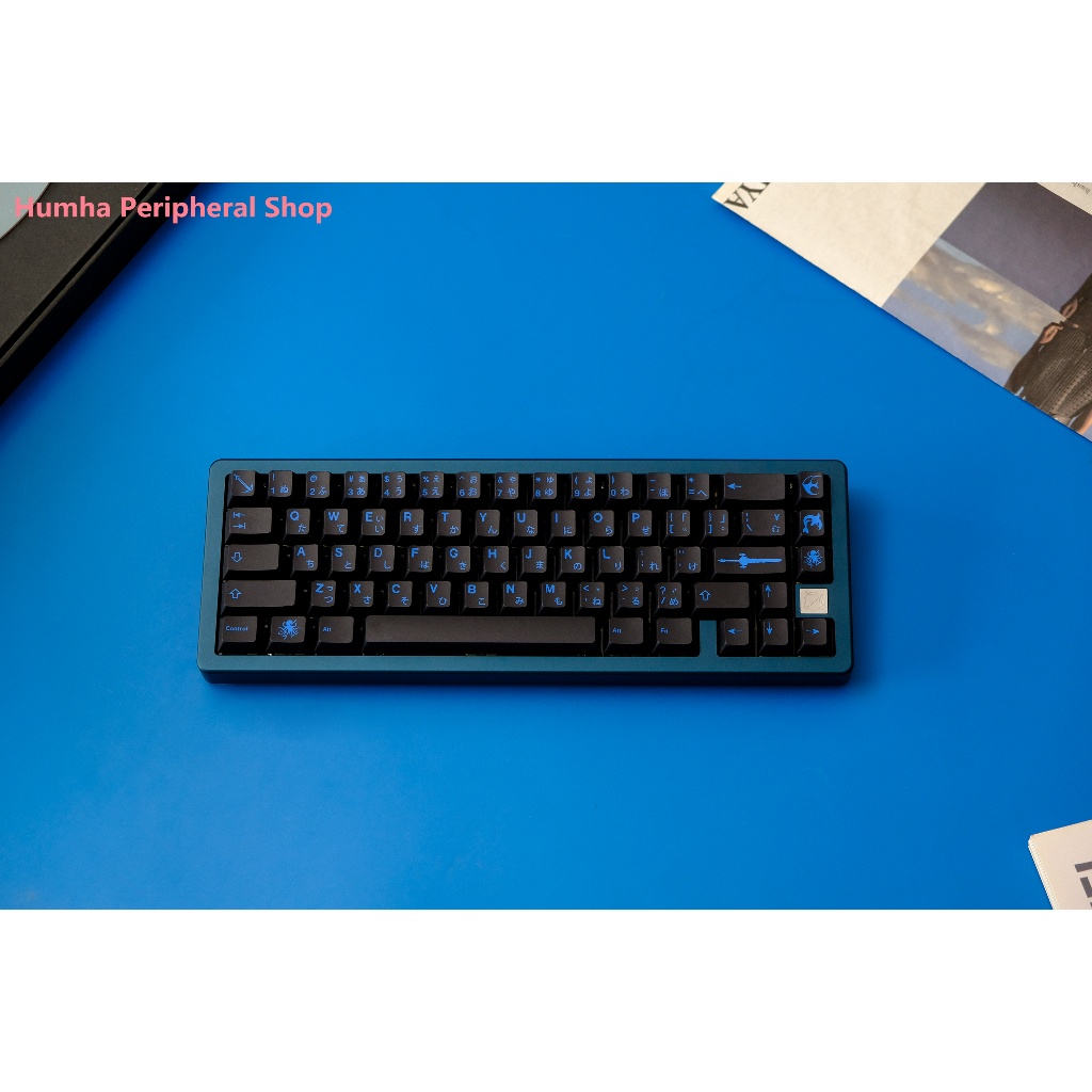Humha Abyssal keycap Chất liệu PBT Nhuộm-Sublimation Cherry profile Bàn phím cơ keycap Cá nhân keyca