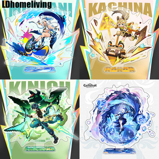 Doujin genshin tác động Mualani Kinich Furina mô hình nhân vật đứng